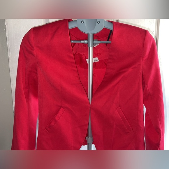 H&M Women's Blazer / Jacket- Viscose Blend- size 4 - Picture 7 of 9